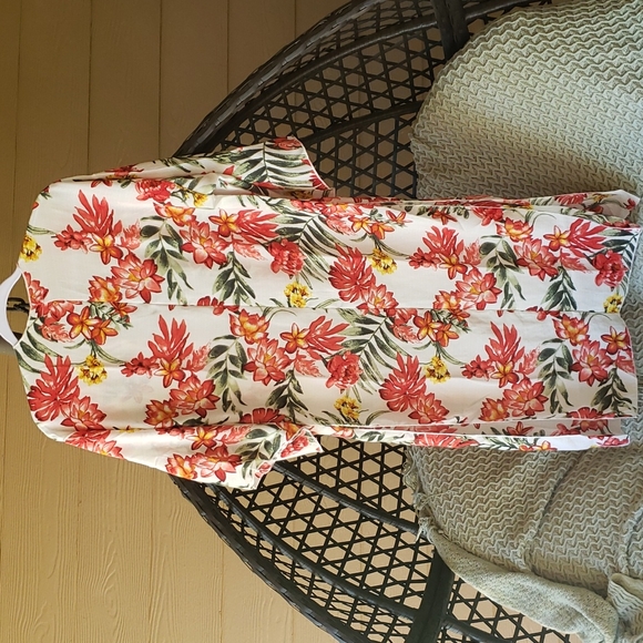 🌿 Brand new floral open front side-split duster/kimono - Picture 9 of 11